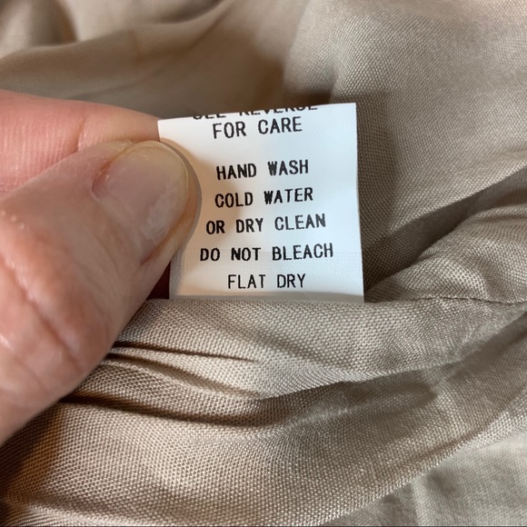 NWT AKAIV Boutique Snakeskin A-Line Dress Tan S - Picture 8 of 8